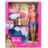 Lalka Barbie kąpiel piesków akcesoria Mattel GDJ37